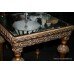 Carved Gilt Occasional Coffee Table with Bevelled Mirror Top