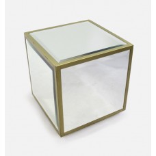 Bevelled Mirror Display Cube