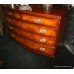 Bow Fronted Georgian Style Mahogany Chest of Drawers