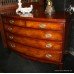 Bow Fronted Georgian Style Mahogany Chest of Drawers