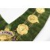 Brass & Enamel Velvet Lodge Chain Masonic Regalia