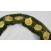 Brass & Enamel Velvet Lodge Chain Masonic Regalia