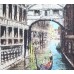 Bridge of Sighs Venice by Alan King Oil on Board