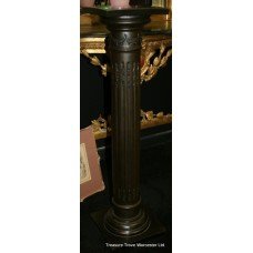 Heavy Neoclassical Effect Bronze Style Pedestal