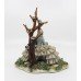Italian Capodimonte Girl in Lace Dress Figurine