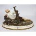 Capodimonte Reclining Tramp Sculpture