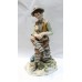 Capodimonte Shepherd Boy Figurine