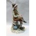 Capodimonte Shepherd Boy Figurine