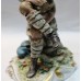 Capodimonte Shepherd Boy Figurine