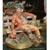 Capodimonte Tramp on Bench