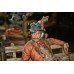 Capodimonte Tramp on Bench