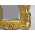 Carved Floral Giltwood Bevelled Glass Wall Mirror