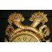 Carved Giltwood Wall Clock