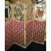 Superb Carved Giltwood 4 Panel Screen c.1880