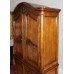 Carved Heavy Linen Press Cabinet Cupboard