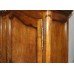 Carved Heavy Linen Press Cabinet Cupboard