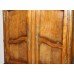 Carved Heavy Linen Press Cabinet Cupboard