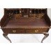 Carved Mahogany Bureau Desk with Ball & Claw Feet