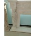 Carved White Marble Fire Surround with Caryatid Figures