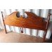 Carved Wood Broken Swan Neck pediment 6ft Superking Bed