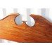 Carved Wood Broken Swan Neck pediment 6ft Superking Bed