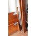 Carved Wood Broken Swan Neck pediment 6ft Superking Bed