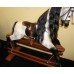 Quality Carved Wood Horseplay Dapple Grey Rocking Horse