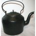 Antique 19th c. English 6 Quarts Cast Iron Kettle