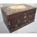 Chinoiserie Inlaid Lacquer Jewellery Bijouterie Box