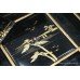 Chinoiserie Inlaid Lacquer Jewellery Bijouterie Box