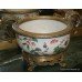 Hand Painted Bowl with Heavy Ormolu Mounts