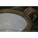 Hand Painted Bowl with Heavy Ormolu Mounts