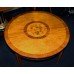 Circular Inlaid Satinwood Coffee Table