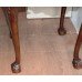 Circular Chippendale Style Carved Flame Mahogany Occasional Table