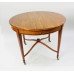 Circular English Satinwood Centre Table c.1910