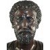 Classical Style Roman Bronze Bust 