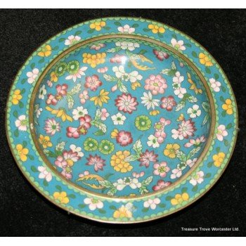 Cloisonné Metal Oriental Bowl