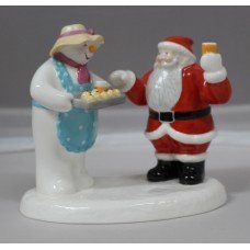 Coalport Father Christmas Figurine All Home-Made