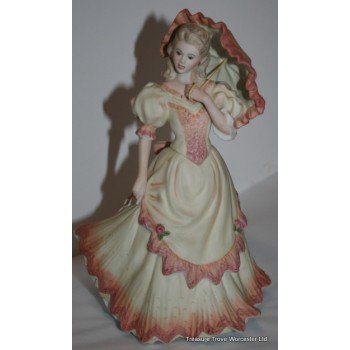 Coalport Porcelain 'Montpellier Walk' The Age of Elegance Figurine
