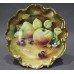 Coalport Hand Painted Fruit Cabinet Plate by Gidman