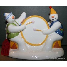 Coalport The Snowman "Let's Make Some Noise" Figurine