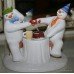 Coalport The Snowman Pulling a Cracker Figurine