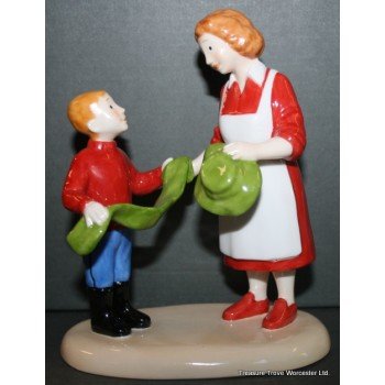 Coalport The Snowman Thanks, Mum! Figurine