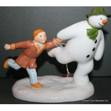 Coalport The Snowman The Adventure Begins Figurine