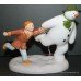 Coalport The Snowman The Adventure Begins Figurine