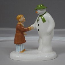 Coalport The Snowman How Do You Do? Figurine