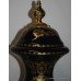 Ornate Cobalt Blue and Gold Plated Lidded Urn