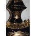 Ornate Cobalt Blue and Gold Plated Lidded Urn