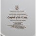 Collection of 9 Franklin Porcelain Songbirds of the World Plates