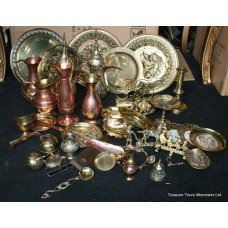 Collection of Vintage & Antique Brass & Copper